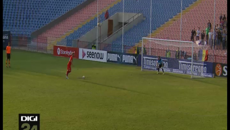 FOTBAL. Blestemul penaltiurilor. FC Bihor - U Cluj 5-6, dupa lovituri de departajare Imagine