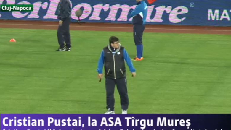 Fotbal. Cristian Pustai, la ASA Tirgu Mures Imagine