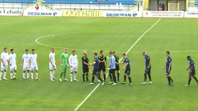 Fotbal. CSMS Iasi a castigat meciul cu CSM Unirea Slobozia Imagine