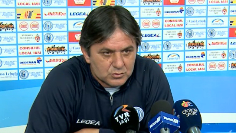 Fotbal. CSMS Iasi vizeaza obtinerea celei de-a doua victorii sub coordonarea lui Marius Lacatus Imagine