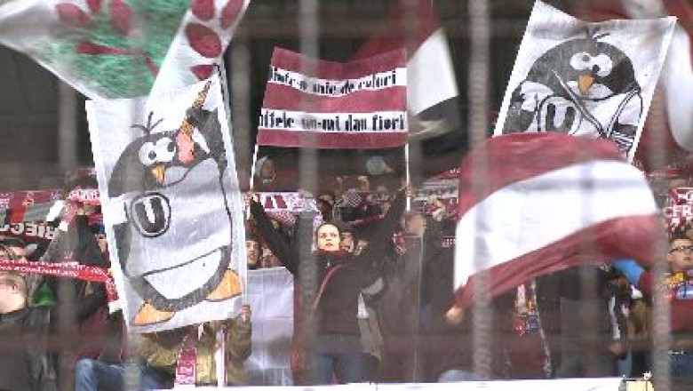 Fotbal. Derby clujean in semifinalele Cupei Romaniei. CFR si Universitatea se intalnesc in dubla mansa in primavara Imagine