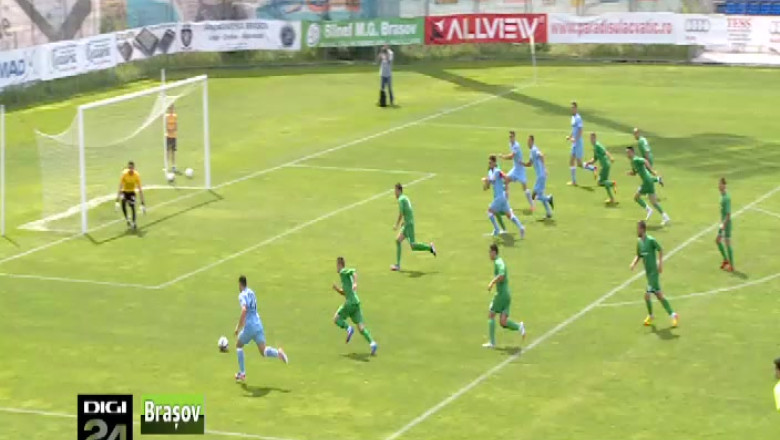 FOTBAL. Doar un punct din deplasare pentru Unirea Tarlungeni Imagine