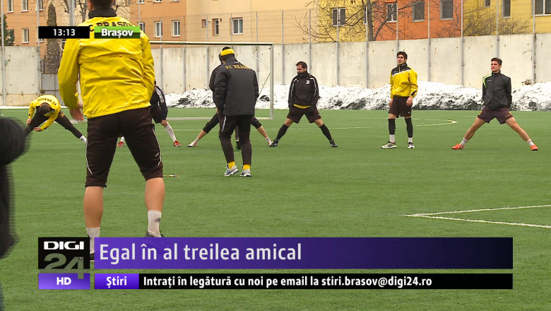 FOTBAL. Egal in al treilea amical Imagine