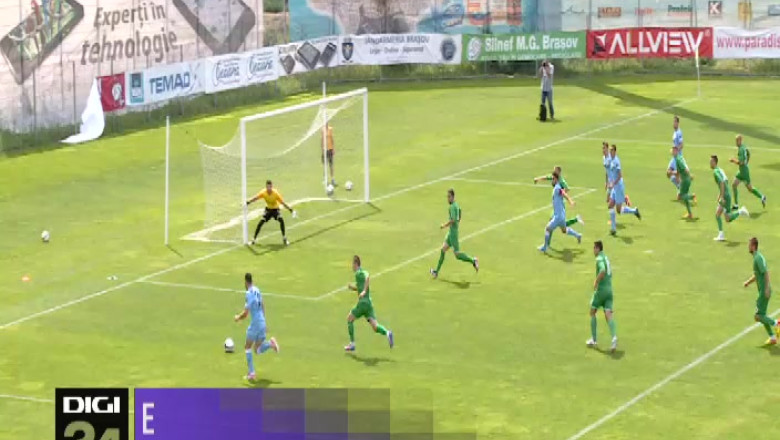 FOTBAL. Esec la Galati pentru Unirea Tarlungeni Imagine