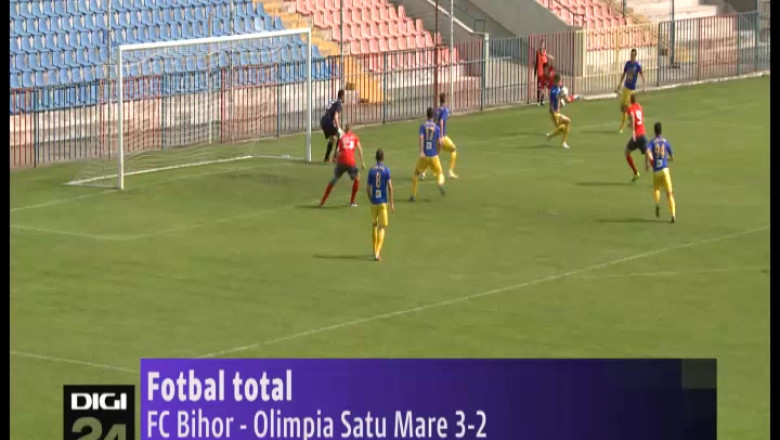 FOTBAL. FC Bihor a invins Olimpia Satu Mare cu 3-2 Imagine