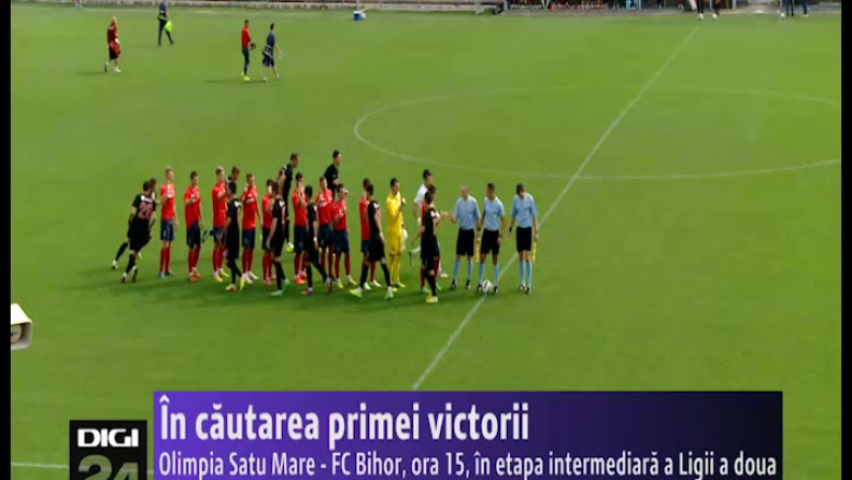 FOTBAL. FC Bihor cauta prima victorie la Satu Mare Imagine