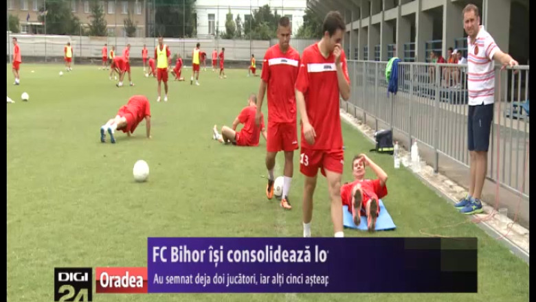 FOTBAL: FC Bihor isi consolideaza lotul Imagine