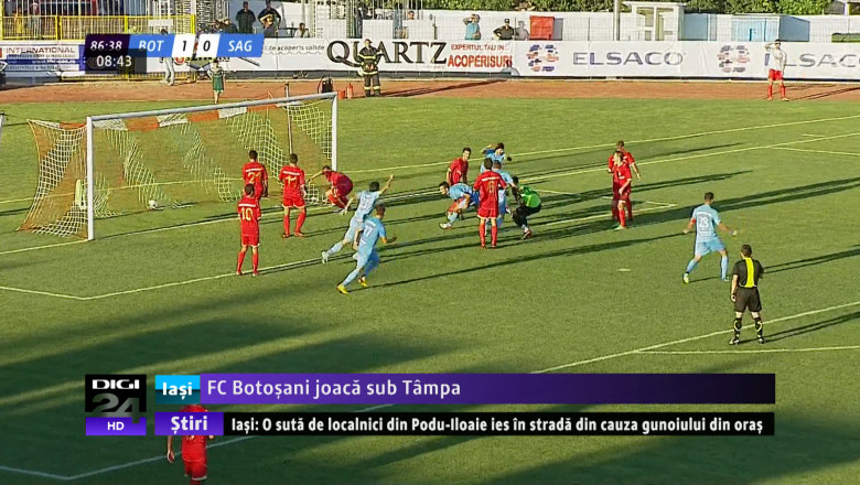 FOTBAL. FC Botosani joaca diseara sub Tampa Imagine