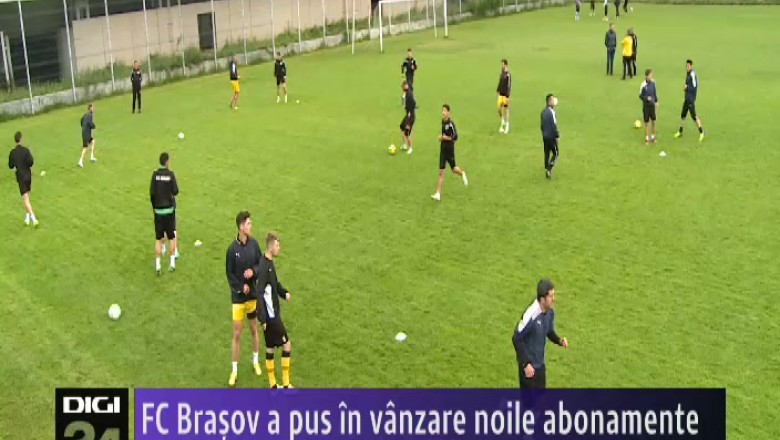 FOTBAL. FC Brasov a pus in vanzare noile abonamente Imagine