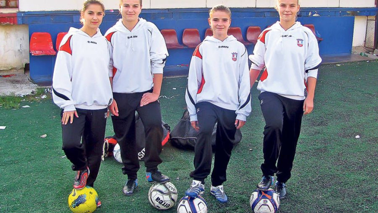 FOTBAL FEMININ. Echipa de fete a Otelului vrea in Superliga. Cinci jucatoare de prima divizie au fost transferate la Galati Imagine