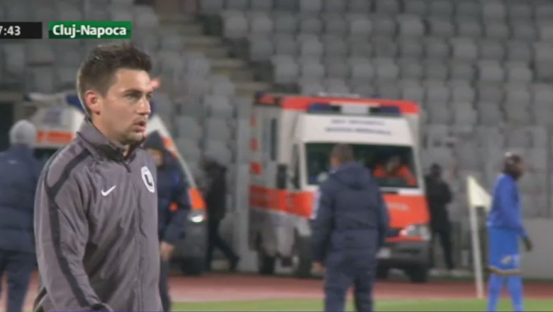 Fotbal. Fundasul Universitatii Cluj, Raul Ciupe, de la exilat la erou Imagine