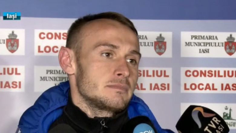FOTBAL. Ii prieste in Moldova. Andrei Enescu: Ma simt foarte bine la CSMS Iasi Imagine