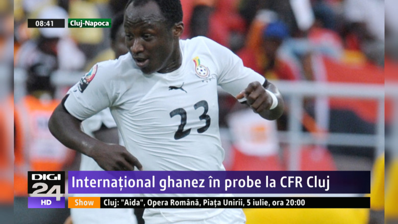 Fotbal. International ganez la CFR Cluj Imagine