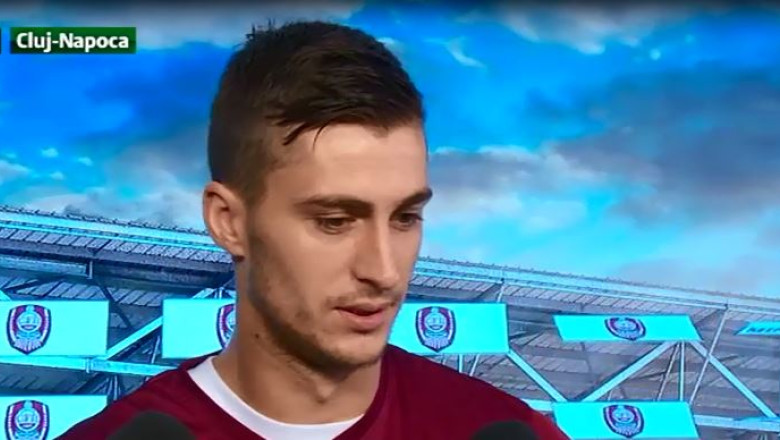 Fotbal. Ionut Larie, revelatia din defensiva CFR Cluj Imagine