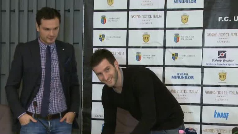 Fotbal. Max Nicu a semnat cu "U" Cluj Imagine