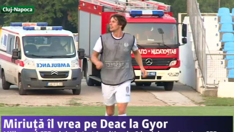 Fotbal. Miriuta il vrea pe Deac la Gyor Imagine