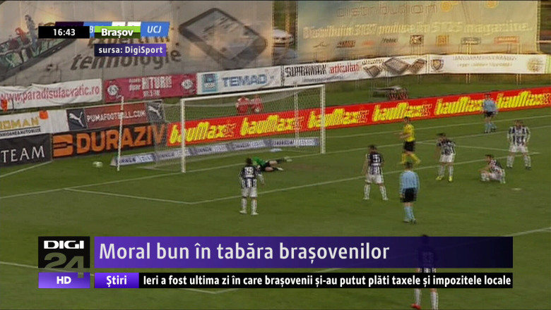 FOTBAL. Moral bun in tabara brasovenilor Imagine