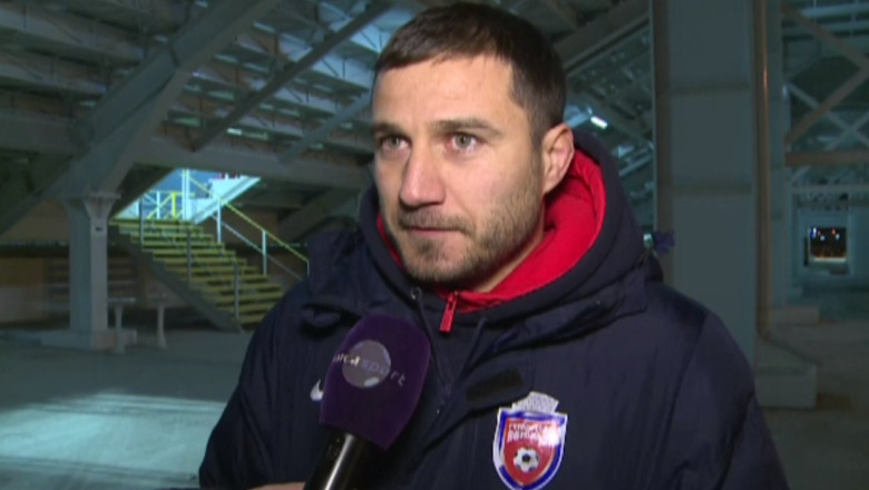 FOTBAL. Motivat sa revina in teren. Marius Croitoru: Sper sa fiu apt pentru meciul cu Otelul Imagine