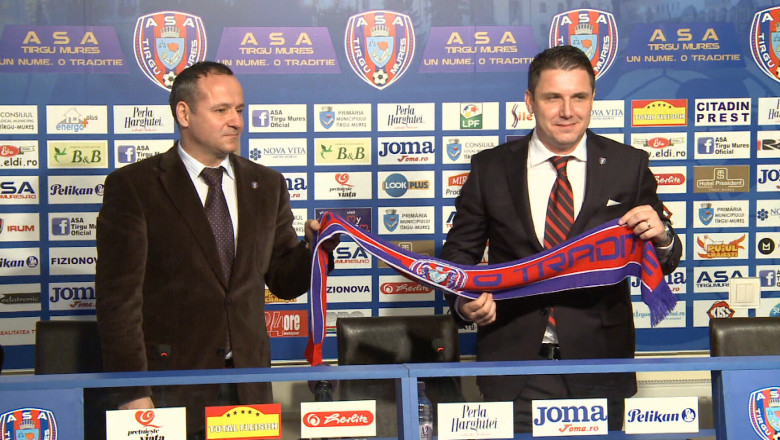 Fotbal. Narcis Raducan, in fata unei noi provocari: este noul presedinte al clubului ASA Tirgu Mures Imagine