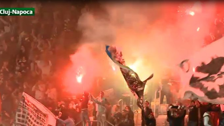 Fotbal. Primul meci, prima amenda pentru "U" Cluj Imagine