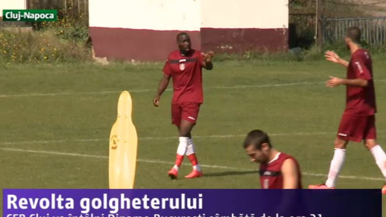 Fotbal. Revolta golgheterului de la CFR Cluj Imagine