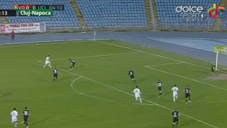 Fotbal. Sageata Navodari - Universitatea Cluj: 1-0 Imagine