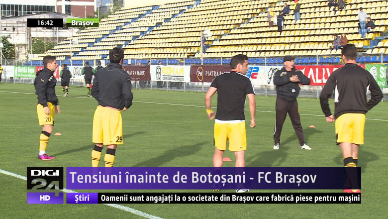 FOTBAL. Tensiuni inainte de Botosani - FC Brasov Imagine