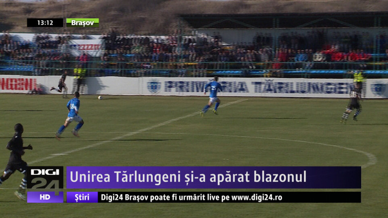 FOTBAL. Unirea Tarlungeni si-a aparat blazonul Imagine