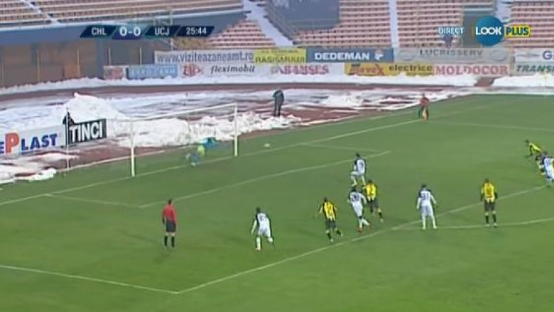 Fotbal. Universitatea Cluj, in forma pe final de an Imagine