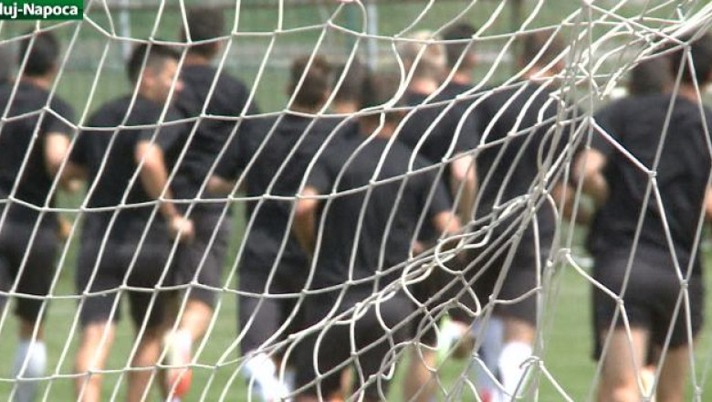 Fotbal. Universitatea Cluj, pregatire in Alpii Austrieci Imagine