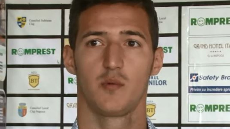 Fotbal. Universitatea Cluj, un vis implinit pentru Lungu Imagine