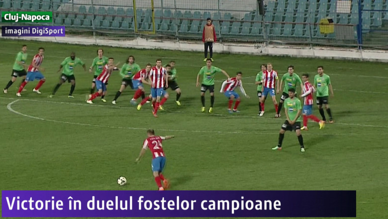 Fotbal. Victorie in duelul fostelor campioane Imagine