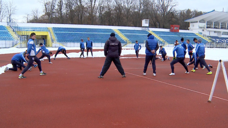 FOTBAL. Victorie la final de cantonament. CSMS Iasi - Cernomoret Odessa 1-0 Imagine