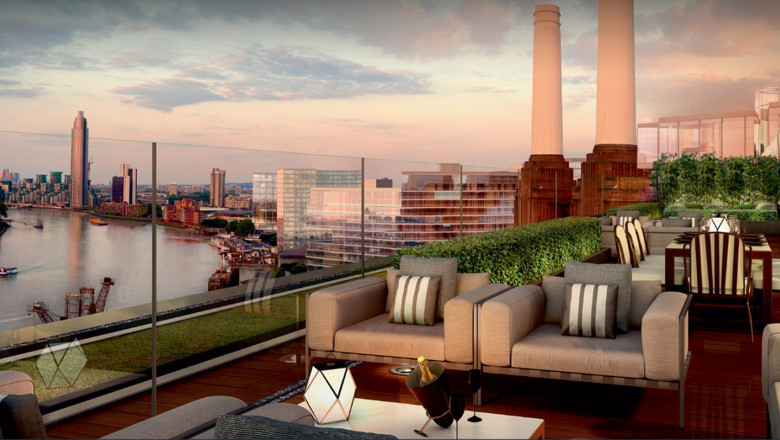 FOTO. Centrala transformata in locuinte de lux. Un penthouse din Londra s-a vandut cu 170 de milioane de euro Imagine