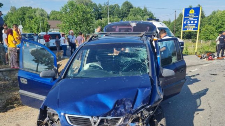 FOTO. Doua femei au murit intr-un accident grav in Gorj. Alte trei femei si un barbat au ajuns la spital Imagine