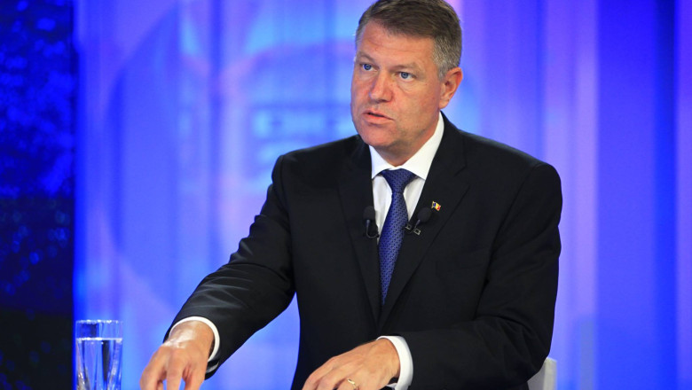FOTO. Klaus Iohannis dezvaluie o promisiune scrisa pe o coala de hartie, inainte de campanie  Imagine