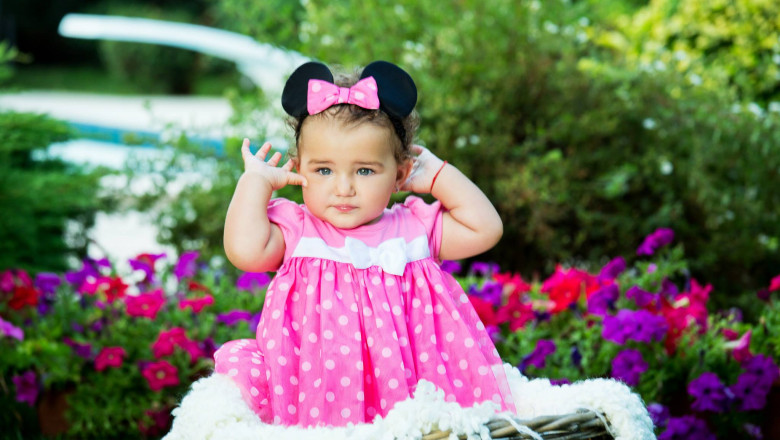 FOTO. Nepoata presedintelui a implinit un an Imagine