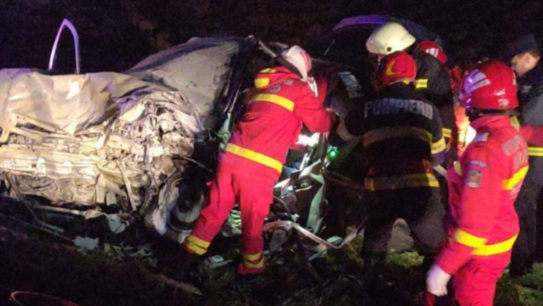 FOTO. Patru morti si trei raniti intr-un accident produs pe DN 65 Imagine