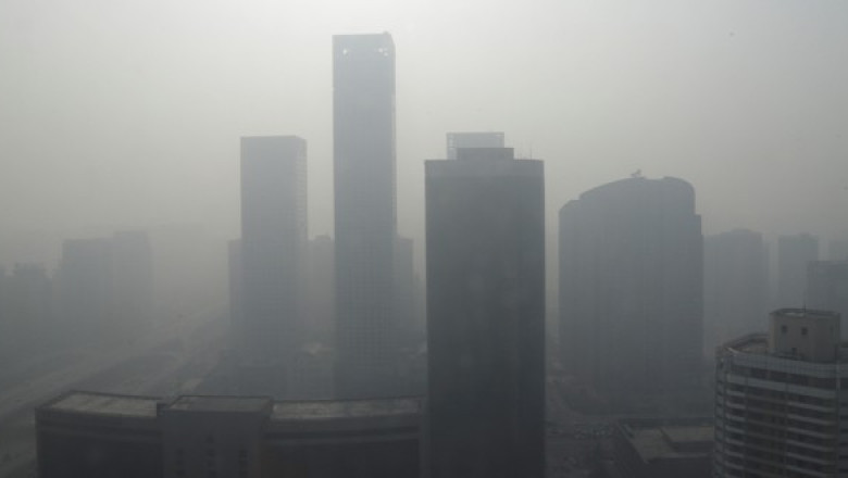 FOTO. Poluarea din China se vede din spatiu. Imaginea publicata de NASA Imagine