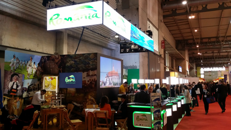 FOTO. Standul Romaniei la Targul international de turism de la Barcelona Imagine