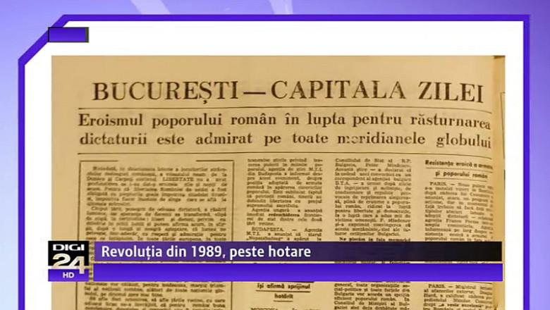 FOTO VIDEO Cum s-a vazut Revolutia din 1989 in presa straina Imagine