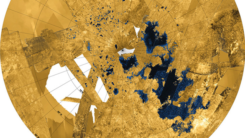 FOTO VIDEO. Lacurile de pe Titan, satelitul planetei Saturn Imagine