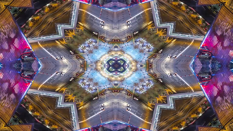 FOTO VIDEO Mirror City Timelapse, un caleidoscop pentru era digitala: Cinci orase in oglinda intr-un proiect video inedit Imagine