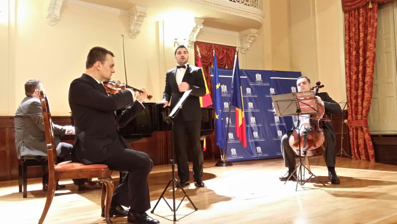 FOTO. Ziua nationala a Romaniei, sarbatorita printr-un concert la Ciudad Real Imagine