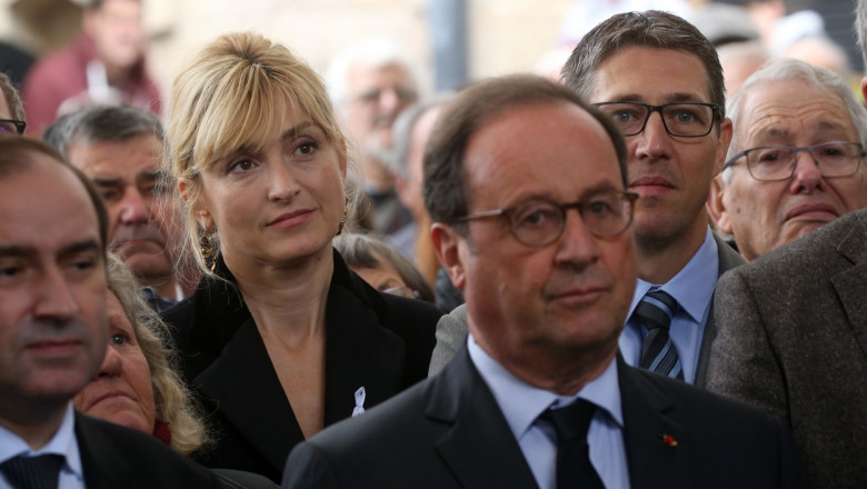 Francois Hollande s-a casatorit cu actrita Julie Gayet Imagine