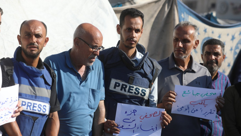 Franta cere acces pentru presa independenta in Gaza si evacuarea colaboratorilor France Presse aflati in pericol de foamete Imagine