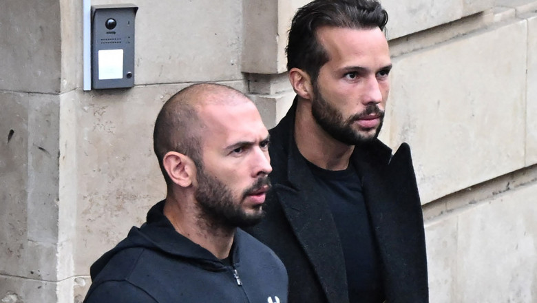 Fratii Tate scapa de inchisoare. Andrew a fost plasat in arest la domiciliu, iar Tristan sub control judiciar Imagine