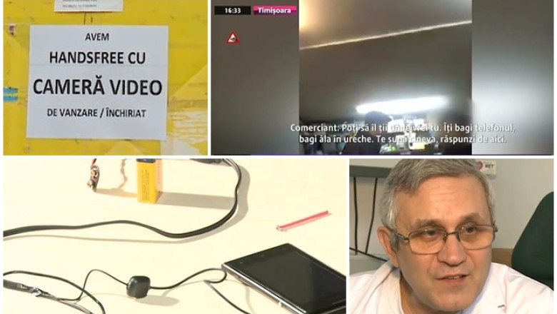 Frauda la examen, cu fir sau wireless. Material filmat, la Timisoara, cu camera ascunsa Imagine
