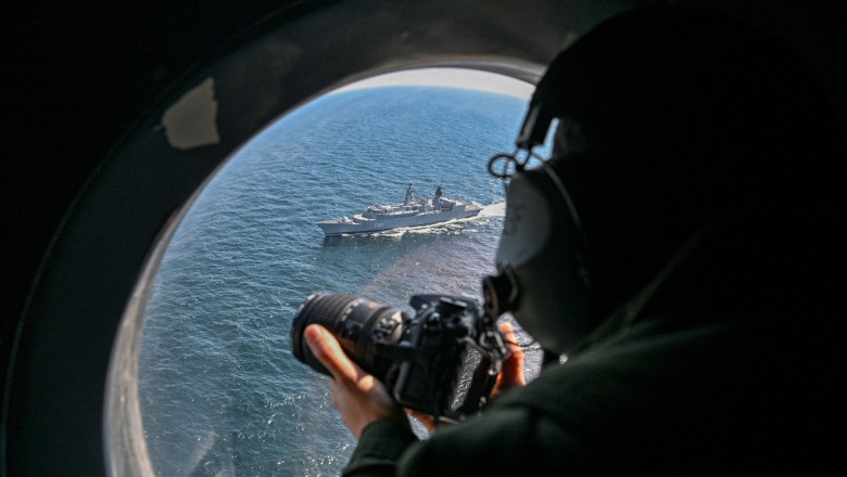 Fregata „Regele Ferdinand” revine in portul militar Constanta dupa misiunea din Mediterana. Marinar disparut de la bord Imagine