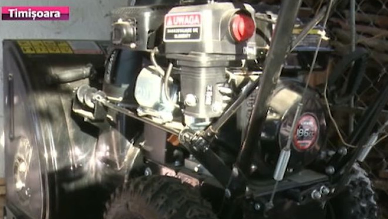 Freze pentru deszapezire nefolosite. Pentru un singur utilaj, autoritatile au platit aproximativ 2.000 de lei Imagine